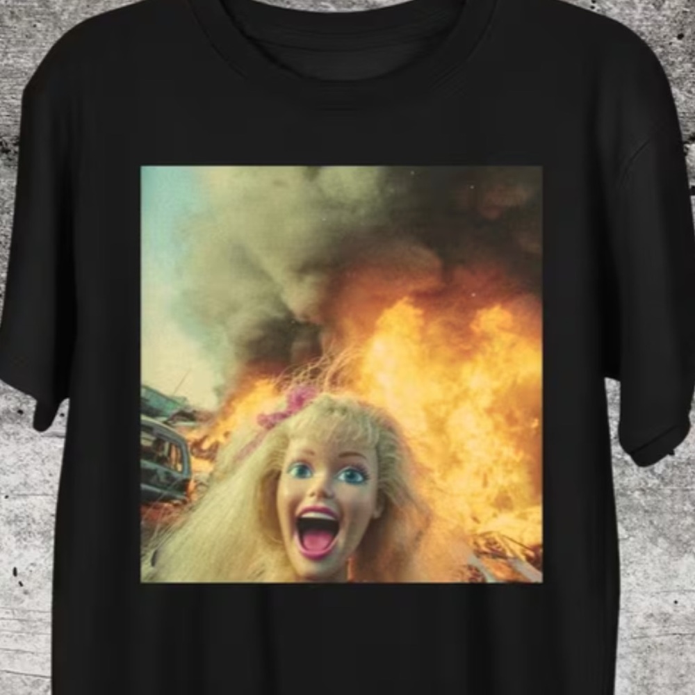 NEW ! Blow out Barbie Tee